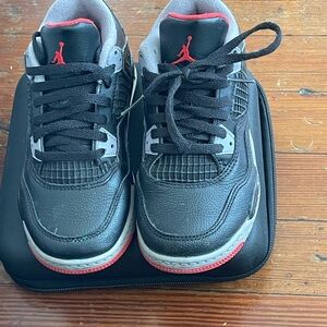 Black and Red Jordans Sz 12C